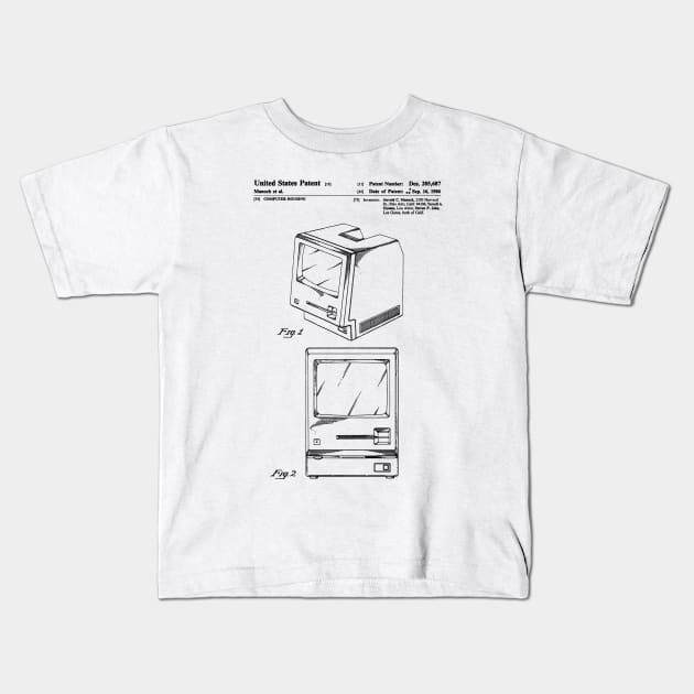 Original Apple Macintosh Computer Patent Black Apple Macintosh